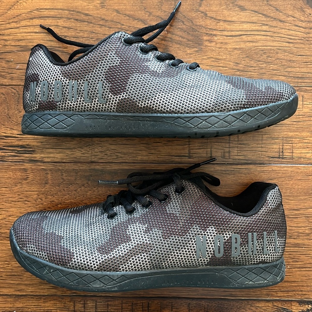 NOBULL Camo Black and Gray Men's Shoes